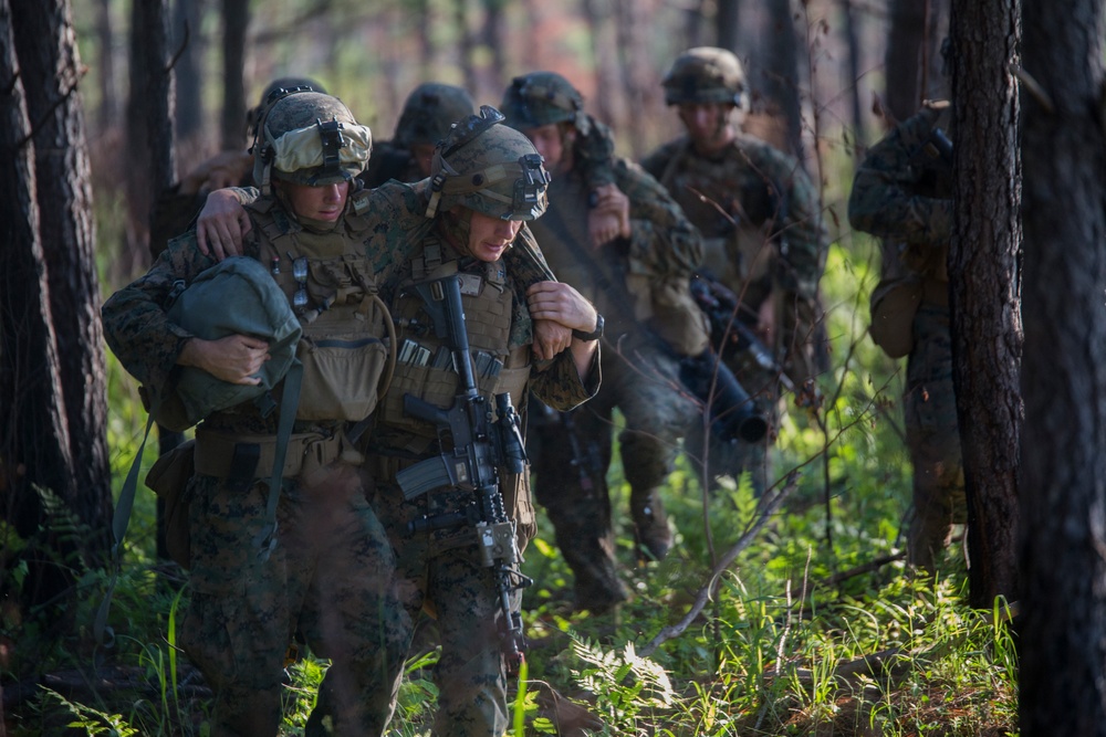 Teufel Hunden at the ready, 3/6 conducts MCCRE