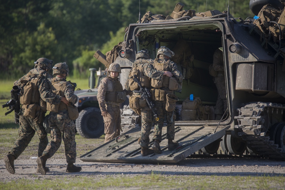 Teufel Hunden at the ready, 3/6 conducts MCCRE