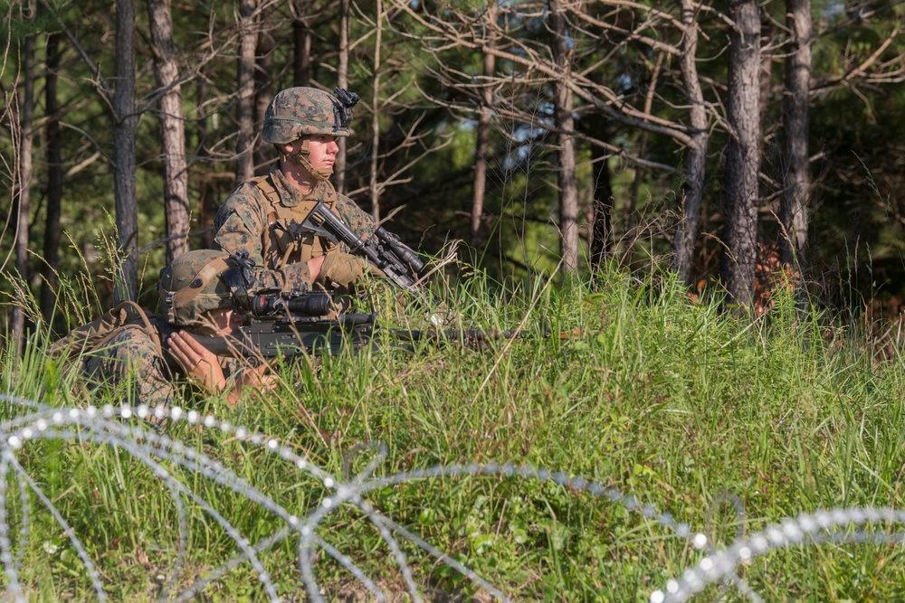 Teufel Hunden at the ready, 3/6 conducts MCCRE