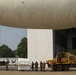 U.S. ARMY PARATROOPERS JUMP FROM A BALLOON IN BELGIUM