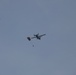 U.S. ARMY PARATROOPERS JUMP FROM A BALLOON IN BELGIUM