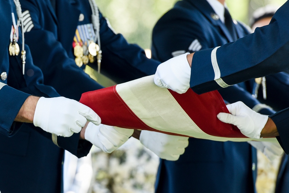 Air Force honors Tuskegee Airman at Arlington National Cemetery