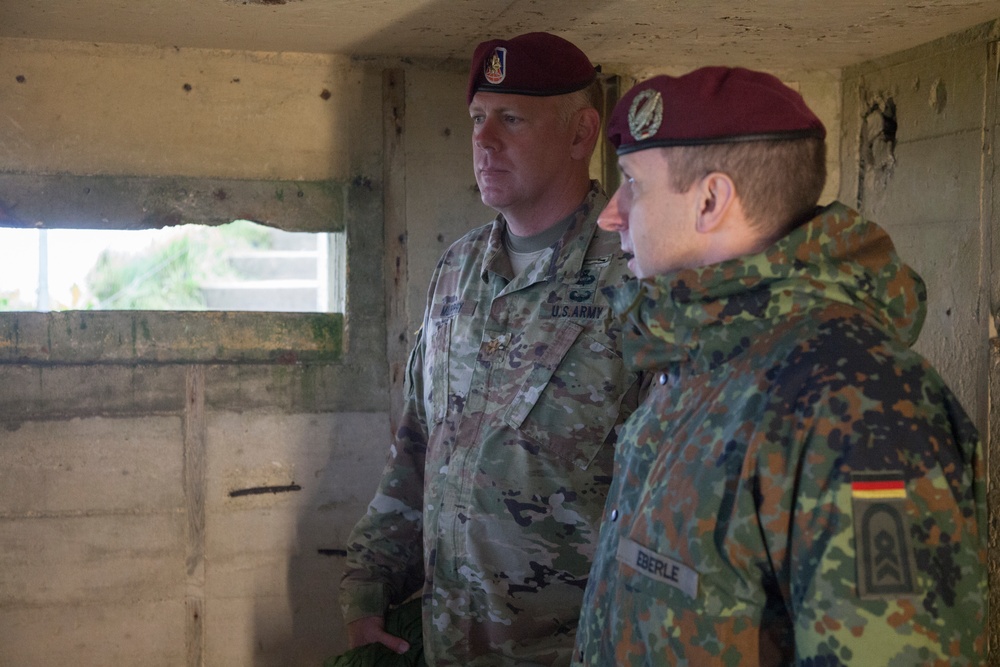 German Luftlandebrigade 1 participates in 72nd Anniversary of Normandy Landings
