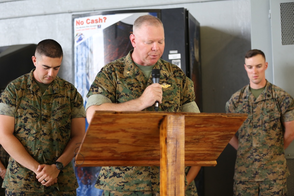 2nd MAW Chaplain awarded Distinguished Service Award