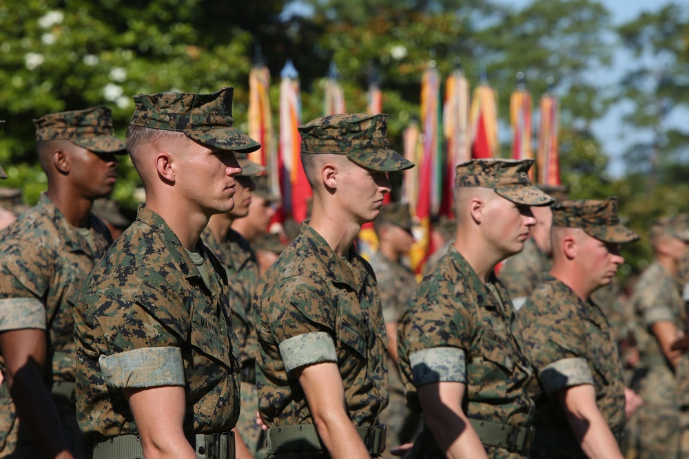 2nd Marine Division CG relinquishes command