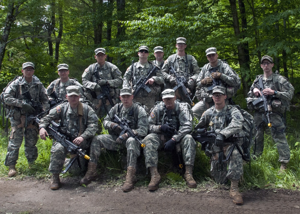 Vermont National Guard Soldiers Pose for Photo