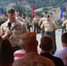 Gideons assumes command of 1st Marine Regiment
