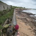 U.S. Army and German paratroopers visit Fort de la Hogue together