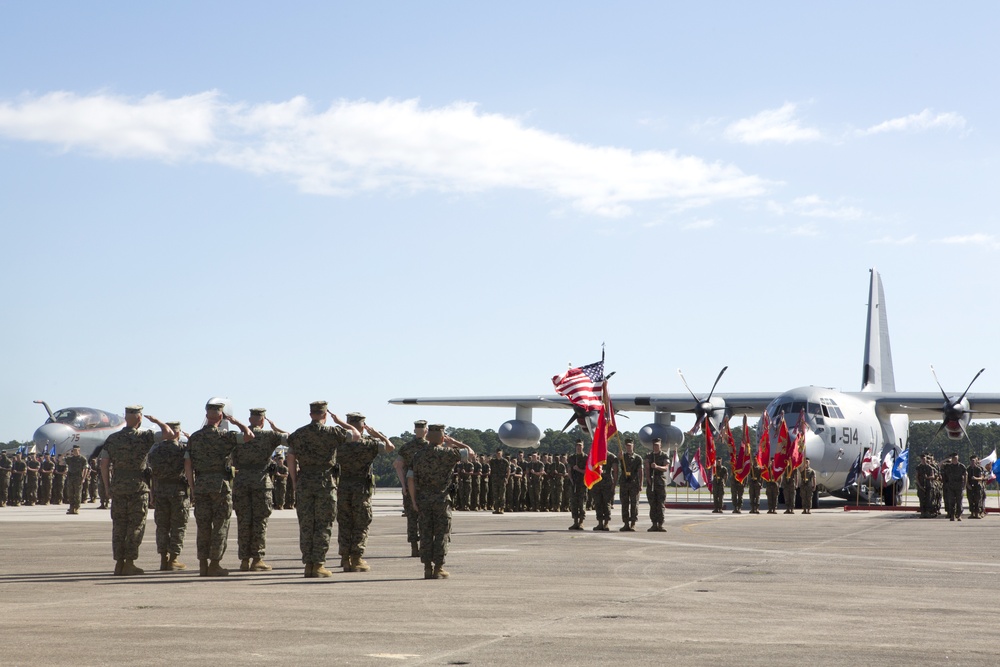 2nd MAW Change of Command