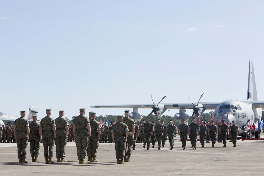 2nd MAW Change of Command