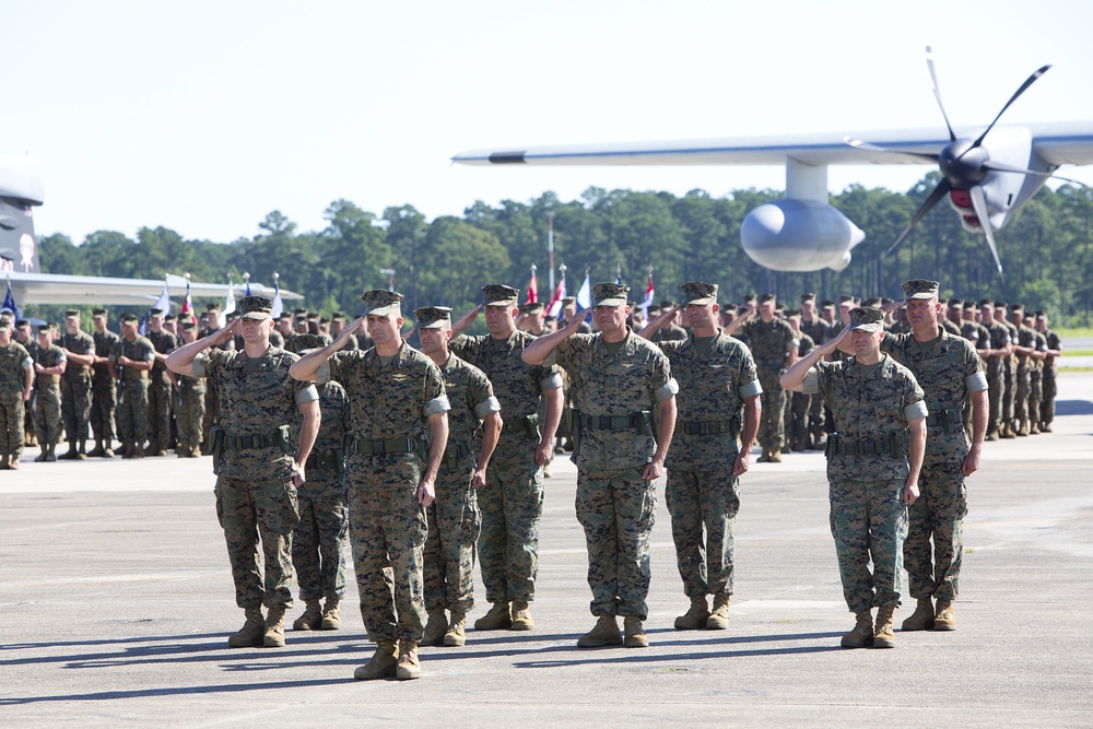 2nd MAW Change of Command