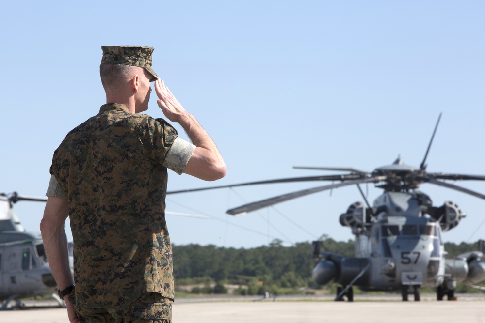 2nd MAW Change of Command