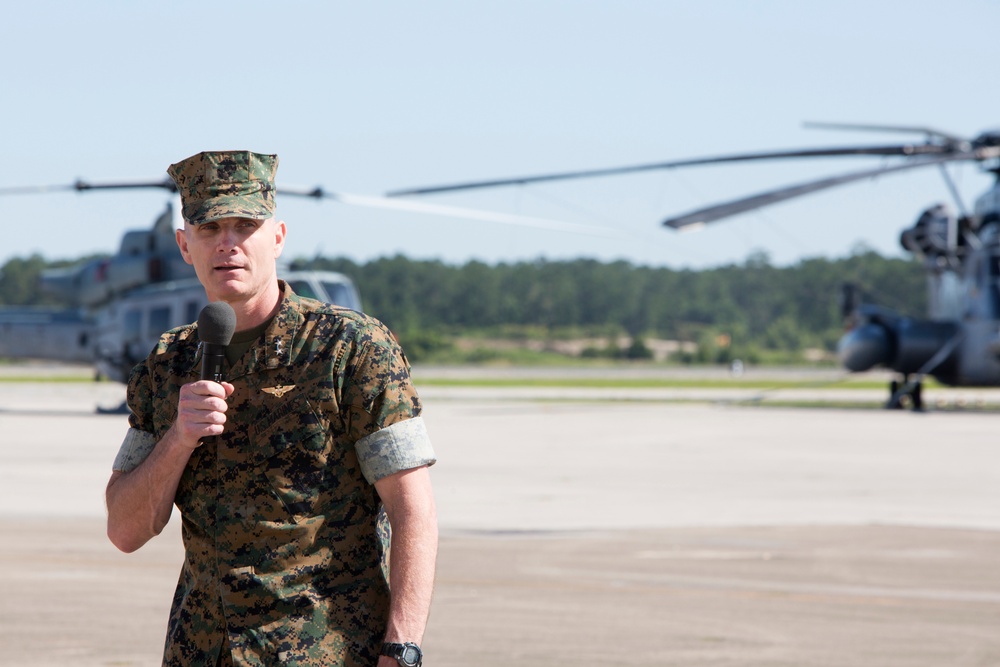 2nd MAW Change of Command