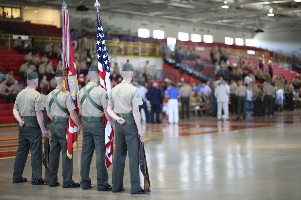 MCRD PI Commanding General Change of Command