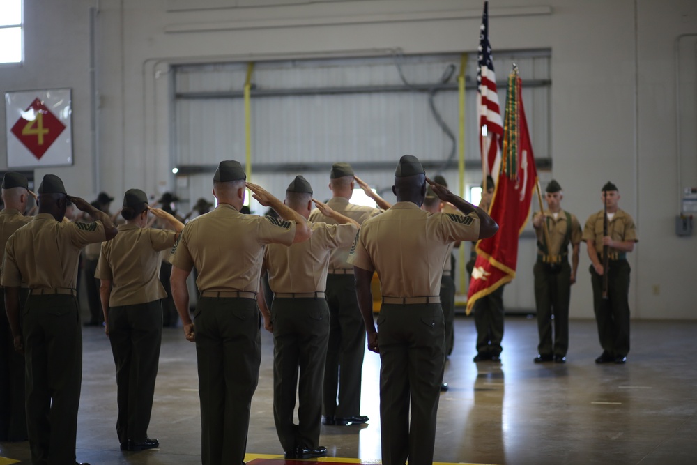 MCRD PI Commanding General Change of Command