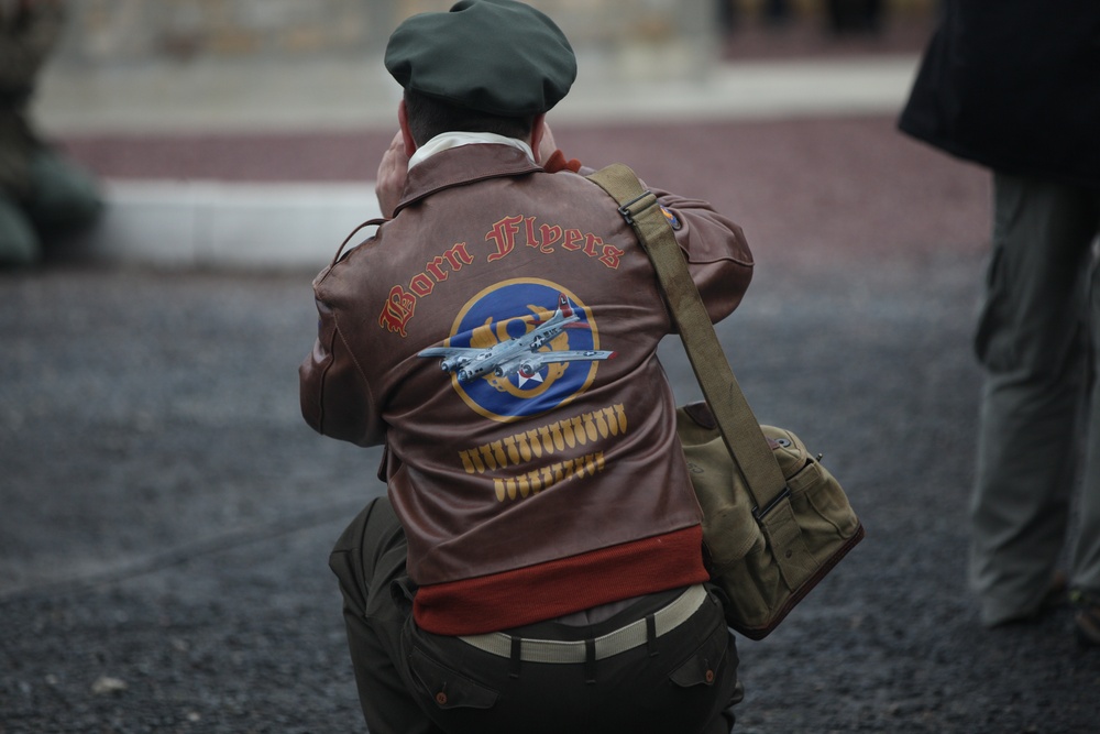 Normandy D-Day Re-enactors