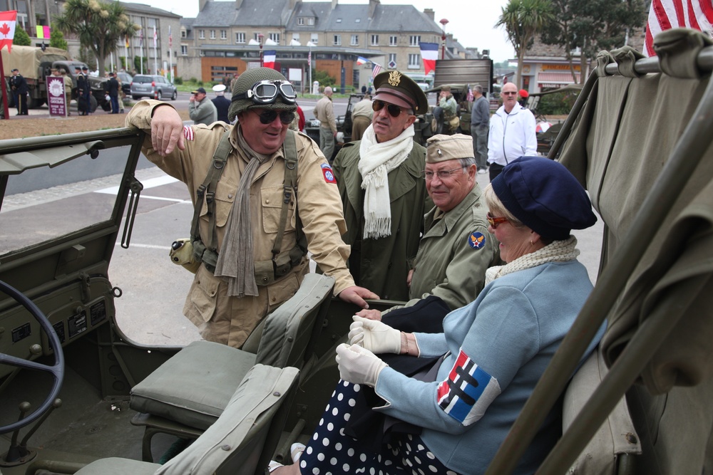 Normandy D-Day Re-enactors