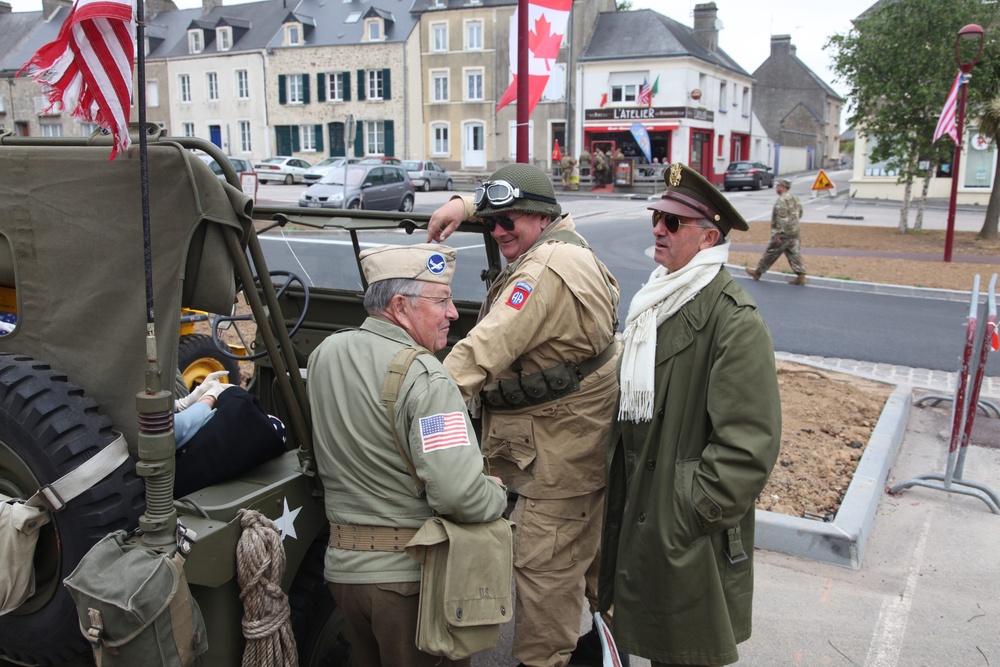 Normandy D-Day Re-enactors