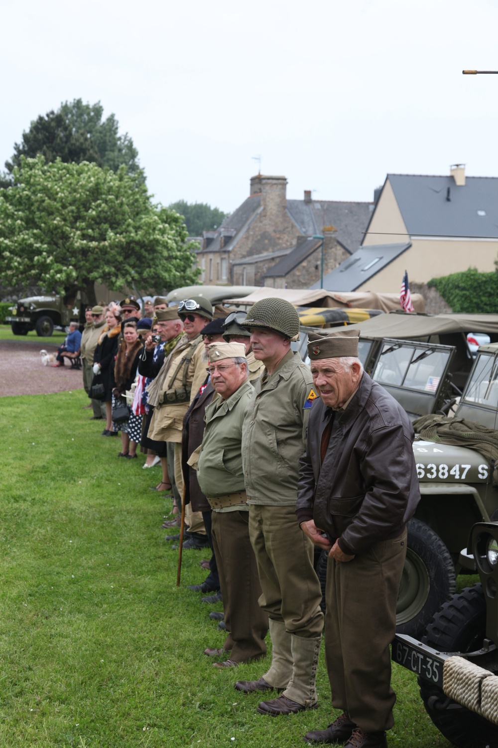 Normandy D-Day Re-enactors