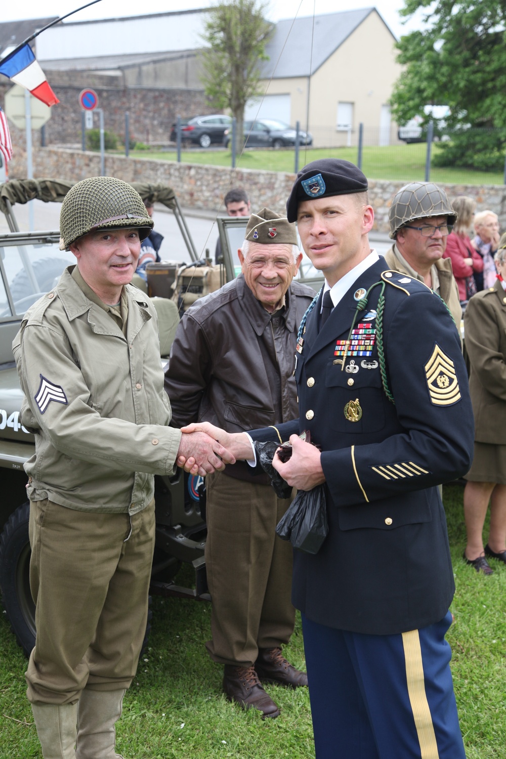 Normandy D-Day Re-enactors