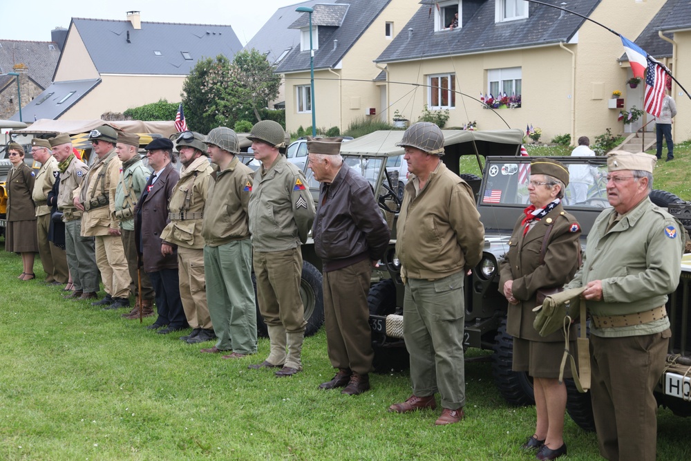 Normandy D-Day Re-enactors