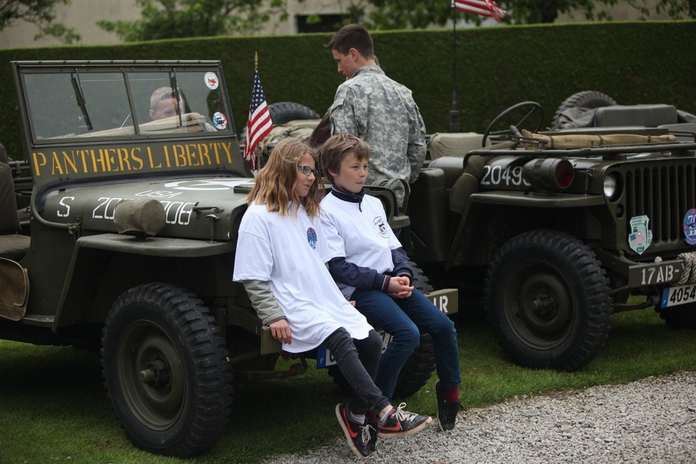 Normandy D-Day Re-enactors