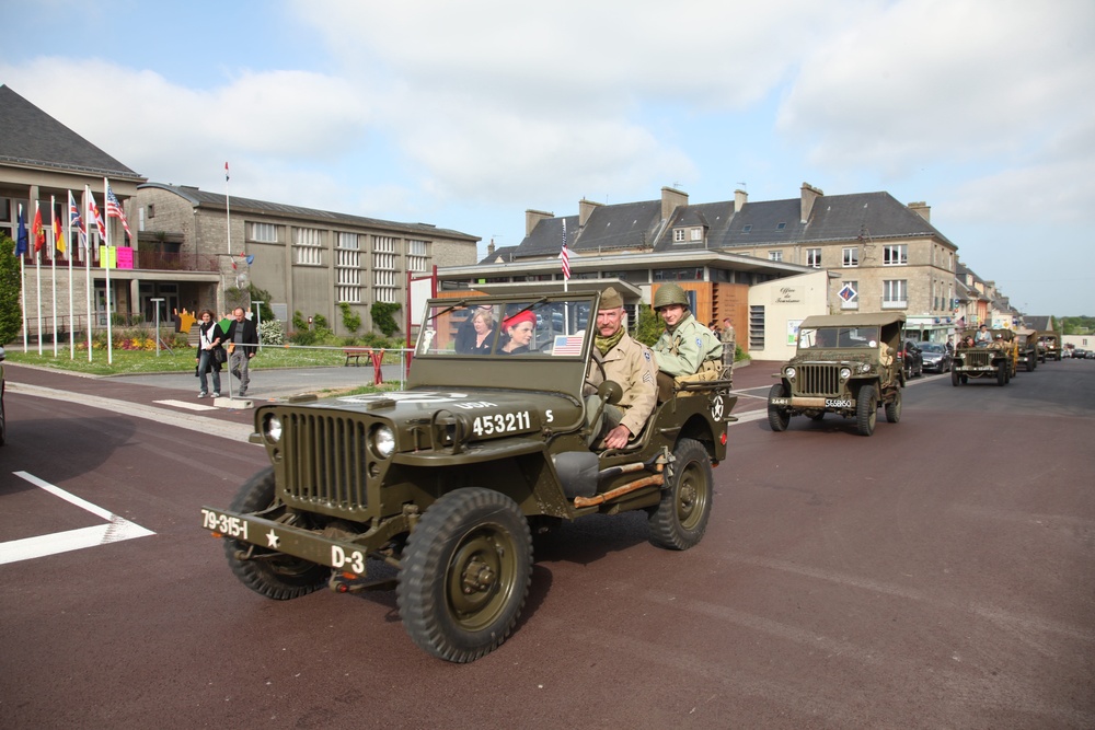 Normandy D-Day Re-enactors