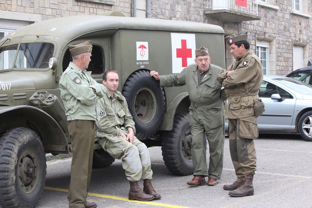 Normandy D-Day Re-enactors