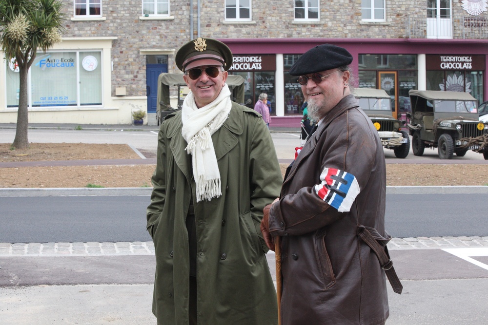 Normandy D-Day Re-enactors