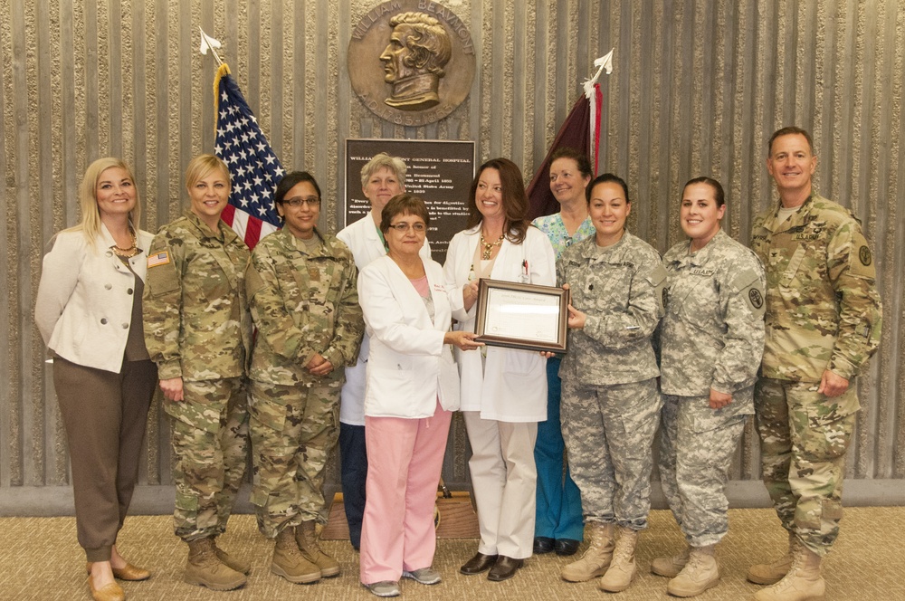 WBAMC L&amp;D recognized for support