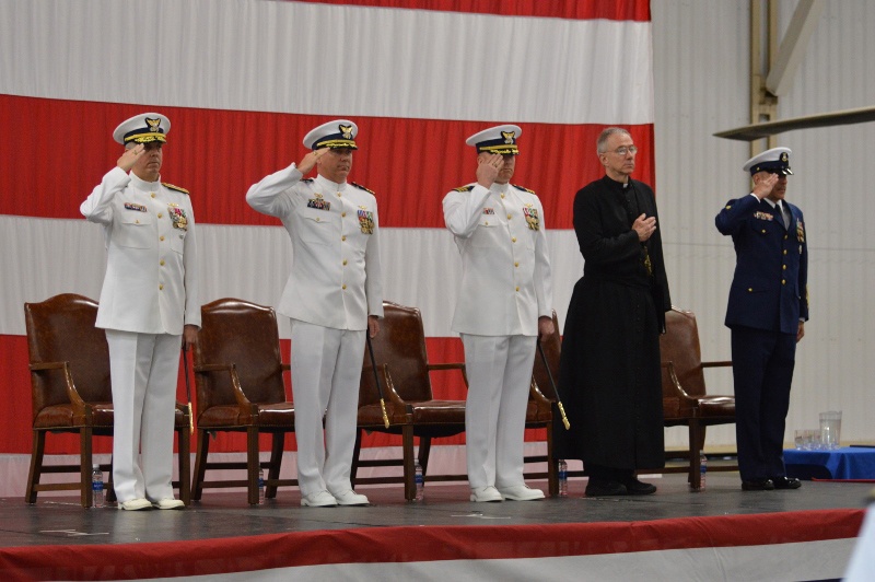 Coast Guard Air Station Sitka change of command