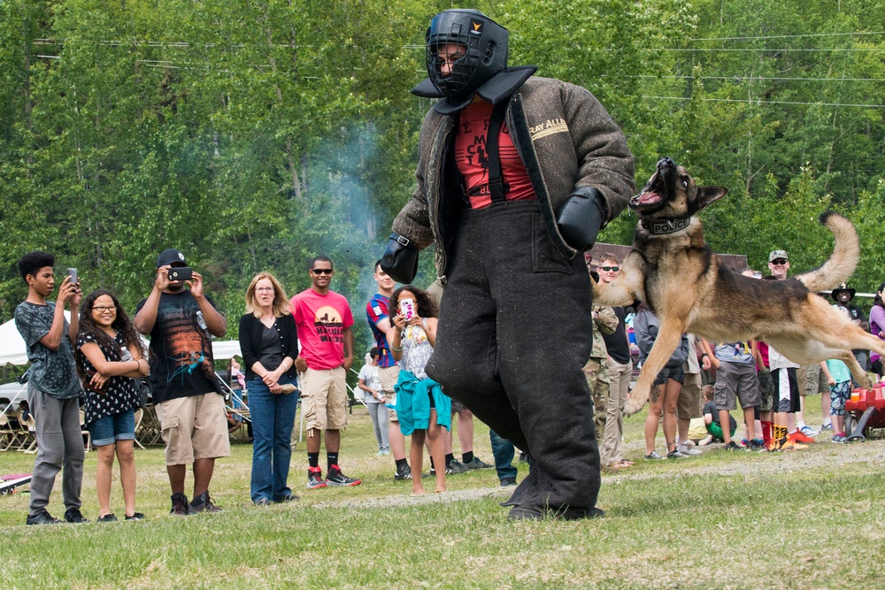 549th Military Working Dog Detachment showcases abilities