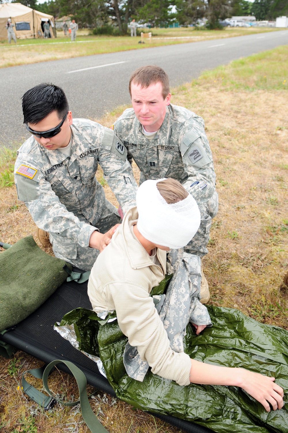 MEDEVAC training during Cascadia Rising