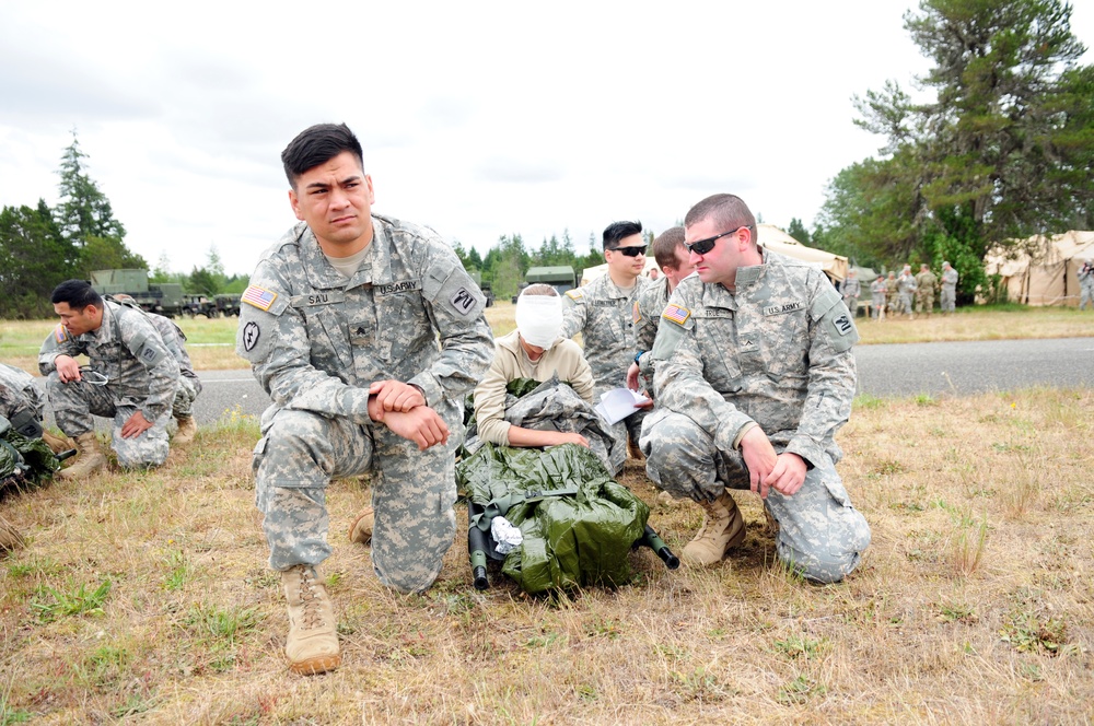 MEDEVAC training during Cascadia Rising