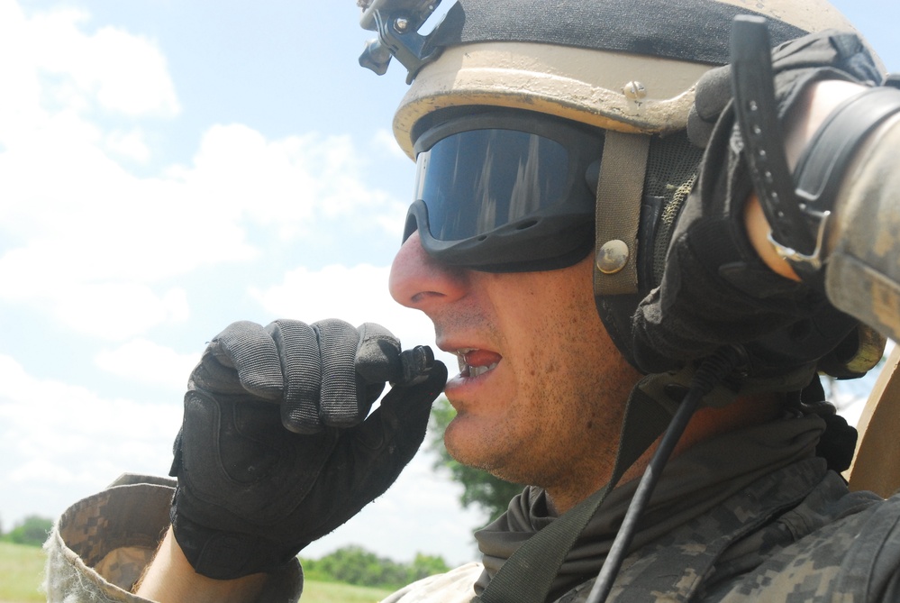 198th Armored Regiment Fronts a Deliberate Attack