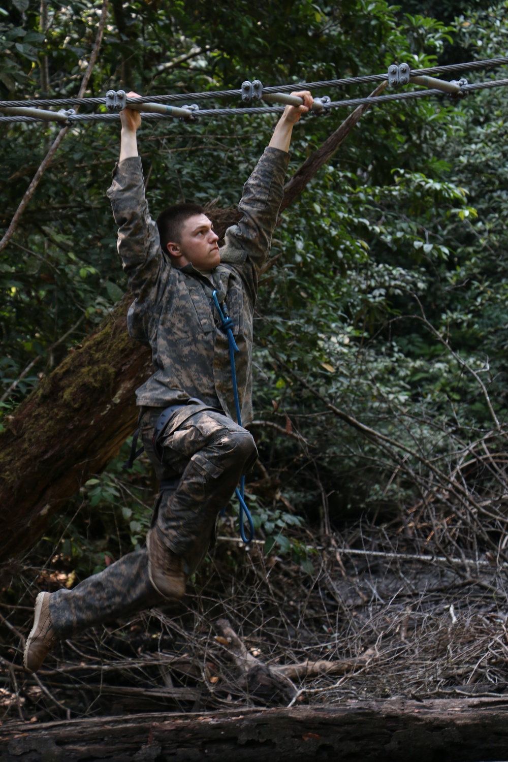 3-7 Inf attend French Jungle Warfare School