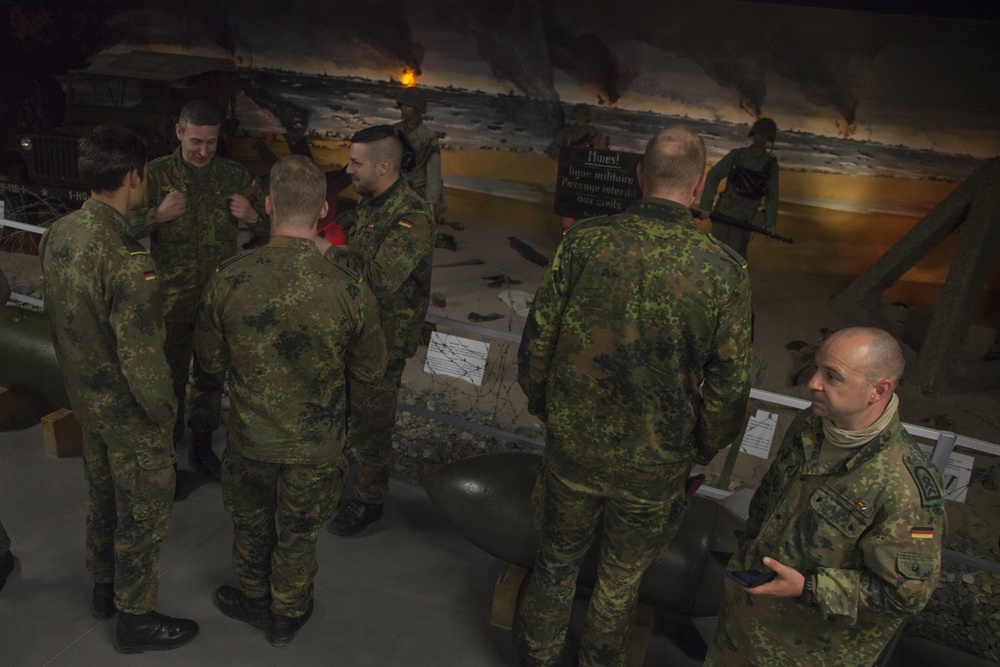 German Luftlandebrigade 1 participates in 72nd Anniversary of Normandy Landings