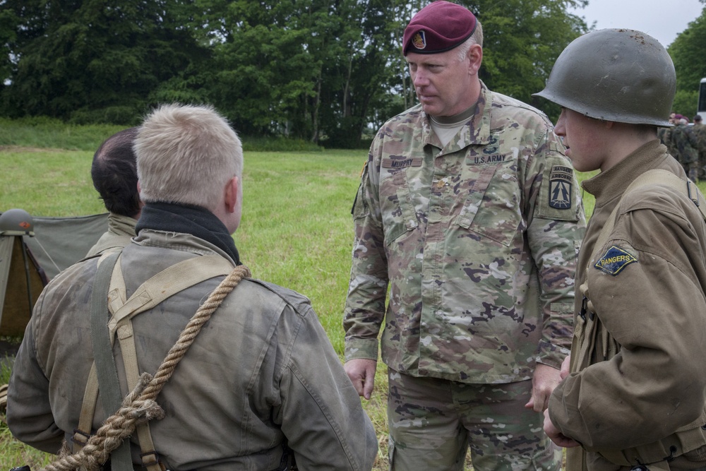 German Luftlandebrigade 1 participates in 72nd Anniversary of Normandy Landings
