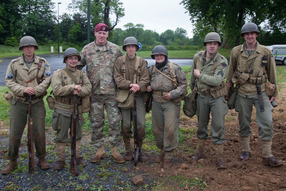 German Luftlandebrigade 1 participates in 72nd Anniversary of Normandy Landings