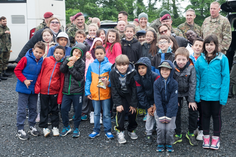 German Luftlandebrigade 1 participates in 72nd Anniversary of Normandy Landings