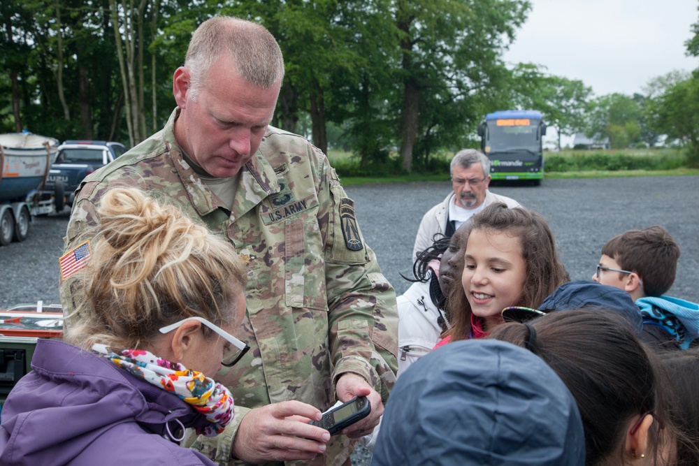 German Luftlandebrigade 1 participates in 72nd Anniversary of Normandy Landings