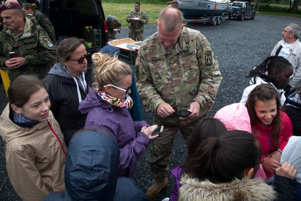 German Luftlandebrigade 1 participates in 72nd Anniversary of Normandy Landings