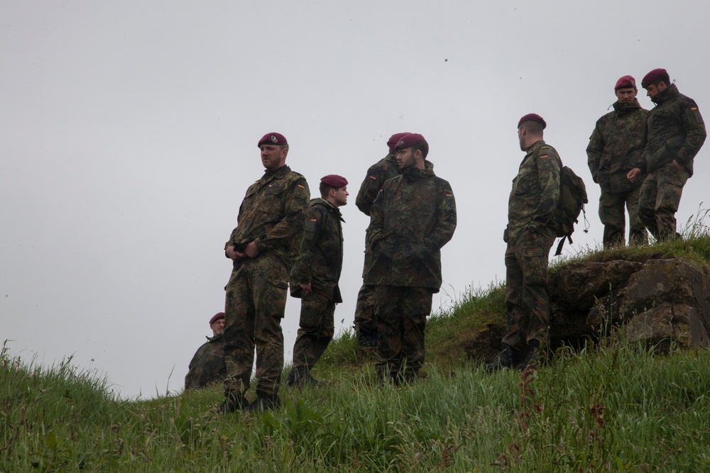 German Luftlandebrigade 1 participates in 72nd Anniversary of Normandy Landings