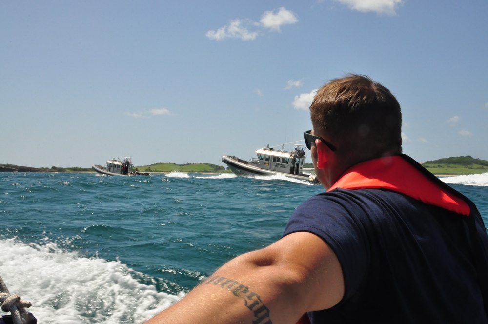 Coast Guard conducts mock boarding for Exercise Tradewinds 2016