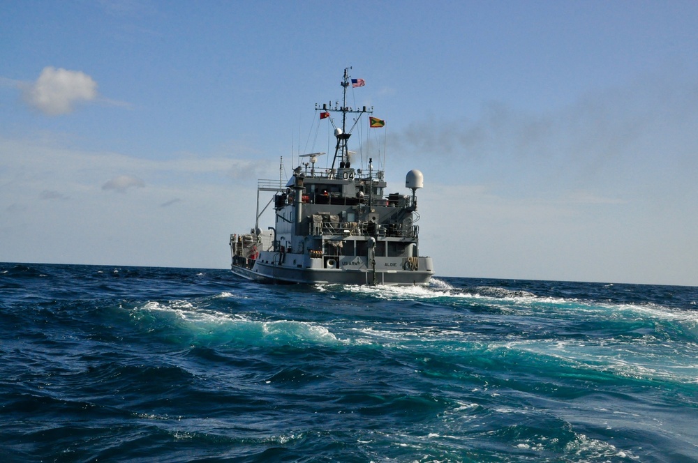 U.S Army Landing Ship Aldie participates in Tradewinds 2016