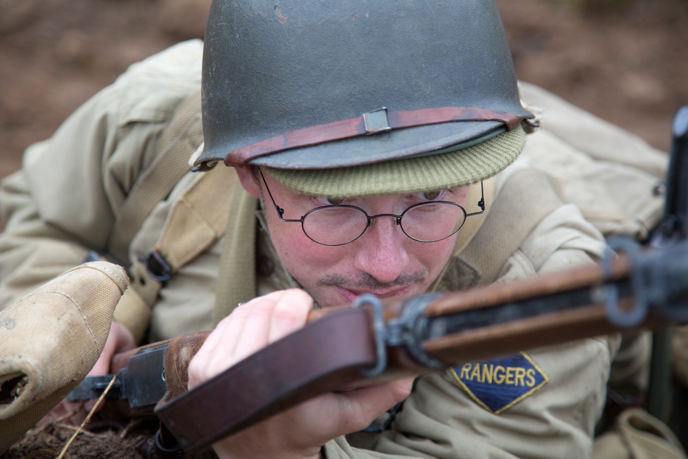 D Day 72nd annual re-enactors