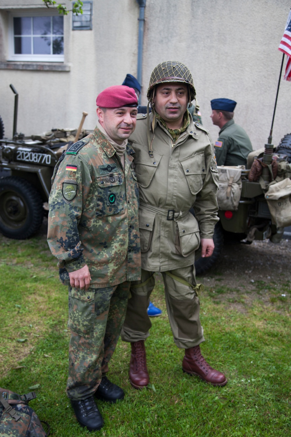 German Luftlandebrigade 1 participates in 72nd Anniversary of Normandy Landings