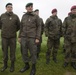 U.S. Army and German paratroopers visit Omaha Beach together