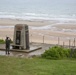 U.S. Army and German paratroopers visit Omaha Beach together