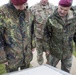 U.S. Army and German paratroopers visit Omaha Beach together